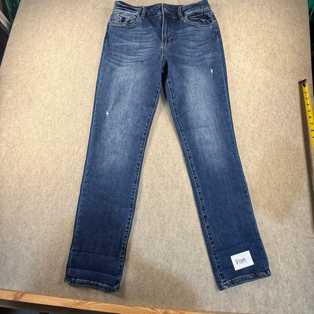 Kut from the Kloth Catherine High Rise Boyfriend Jeans Size 8 Distressed Denim